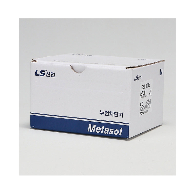 Cầu dao chống giật ELCB 4P LS  bảo vệ quá tải, ngắn mạch và chống rò, tải định danh từ 15A ~ 400A, dòng cắt 18kA - 37kA, dòng rò 30mA