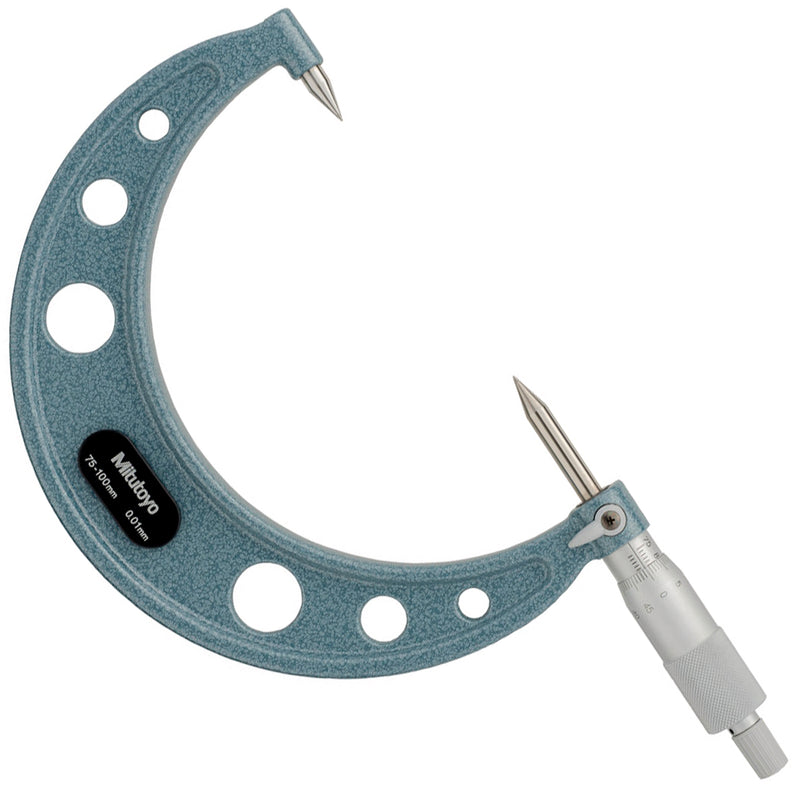 Panme Mitutoyo Series 112 - Point Micrometers, đầu đo nhọn