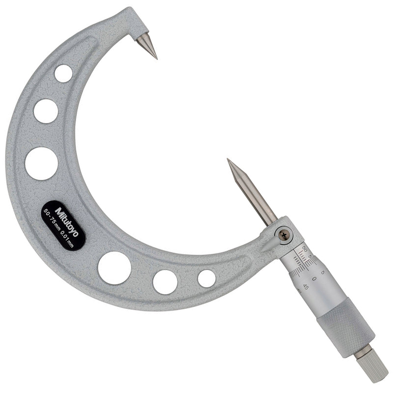 Panme Mitutoyo Series 112 - Point Micrometers, đầu đo nhọn