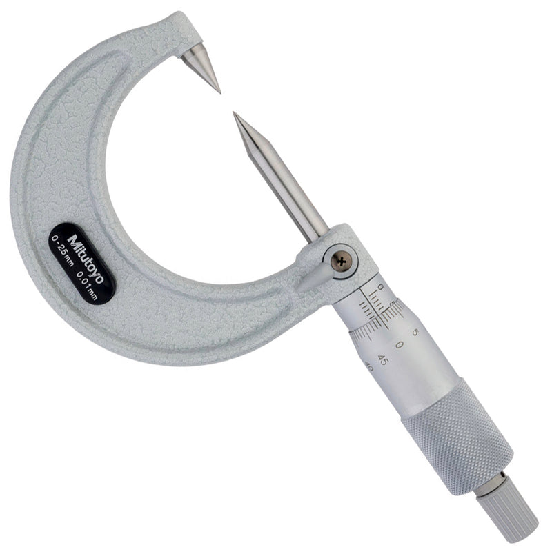 Panme Mitutoyo Series 112 - Point Micrometers, đầu đo nhọn
