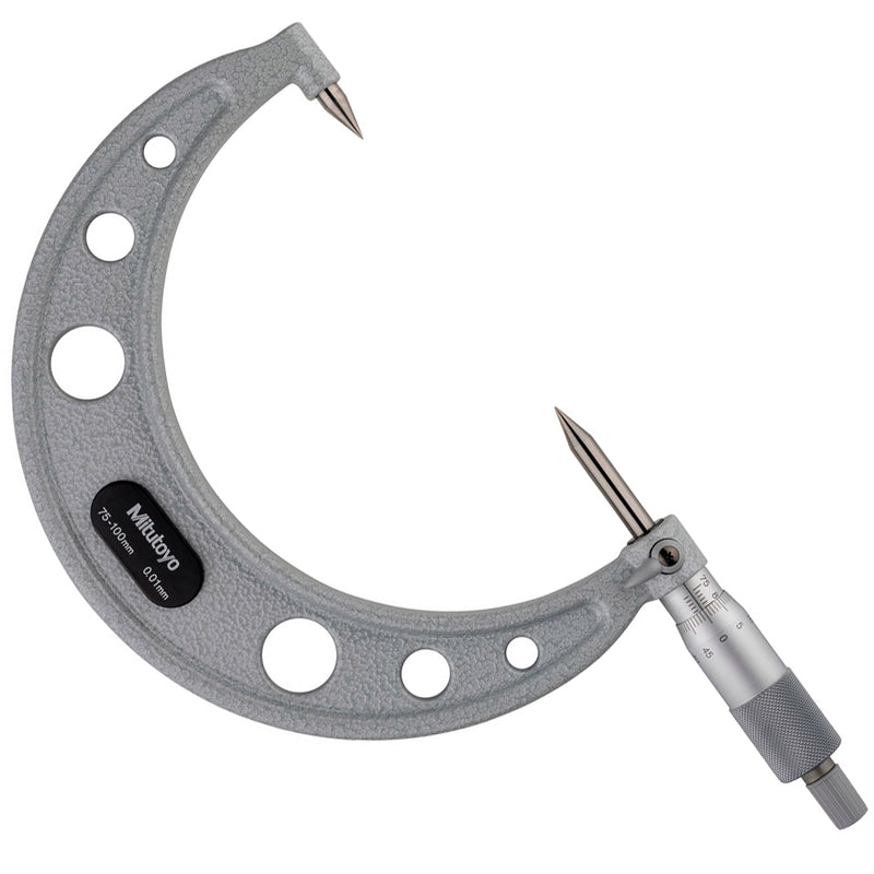 Panme Mitutoyo Series 112 - Point Micrometers, đầu đo nhọn