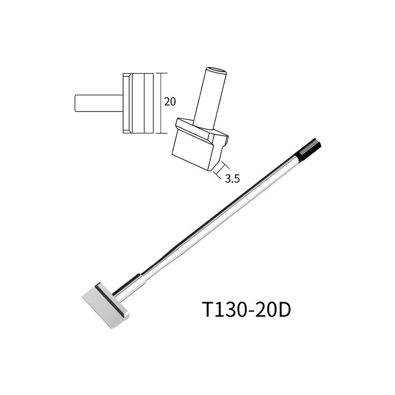 Phụ kiện mũi hàn tích hợp lõi gia nhiệt Atten T130 Series