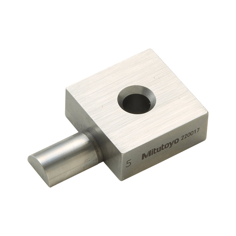 Phụ kiện Mitutoyo Mã 619071 Má kẹp bán nguyệt (Half-round jaw) 5 mm: 2 khối