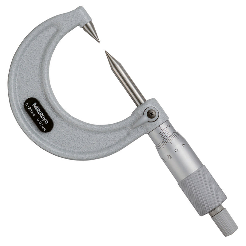 Panme Mitutoyo Series 112 - Point Micrometers, đầu đo nhọn