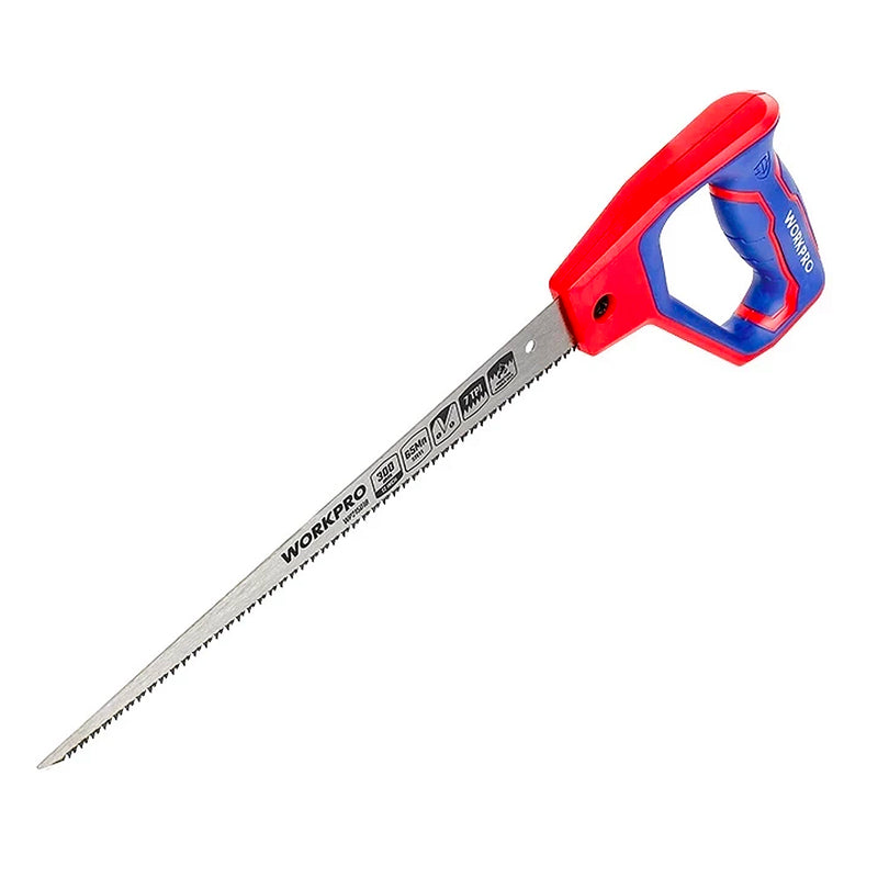 Cưa tay lưỡi nhọn, dài 300mm (12 inches) Workpro WP215018