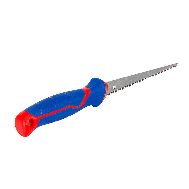 Cưa tay mini lưỡi cưa bằng thép, có đầu nhọn, dài 150mm (6 inches), số răng 7TPI Workpro WP215016