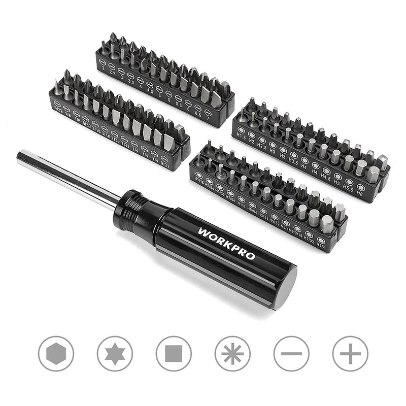 Bộ công cụ cơ khí 320 món các loại có hộp đựng Workpro W003055