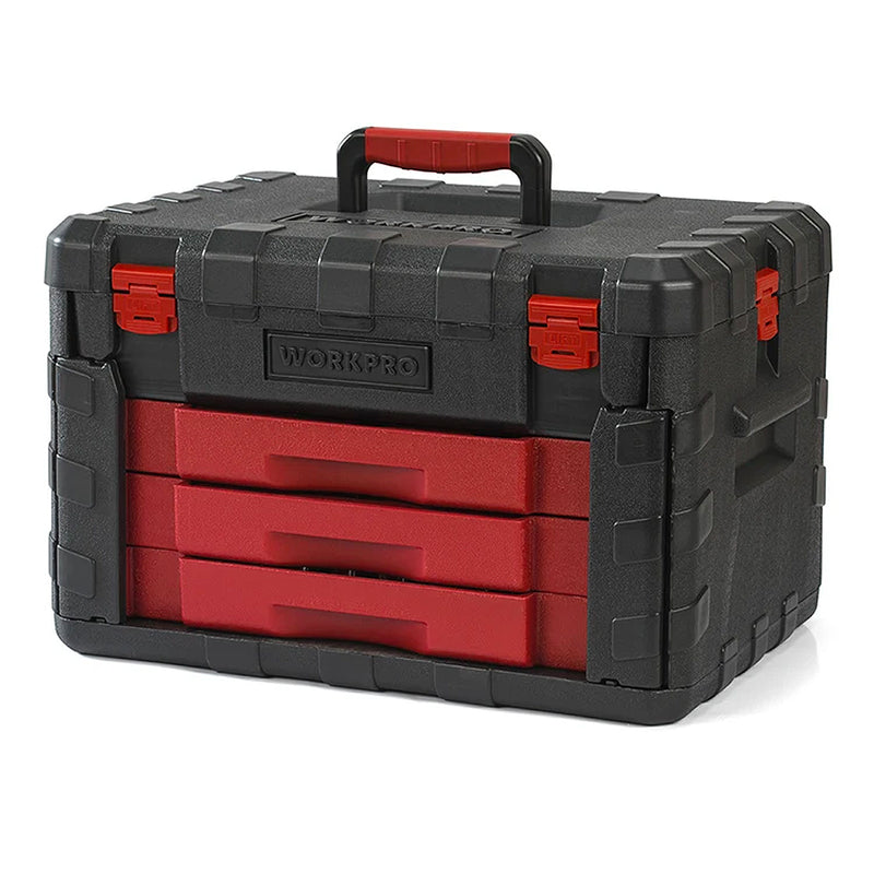 Bộ công cụ cơ khí 320 món các loại có hộp đựng Workpro W003055