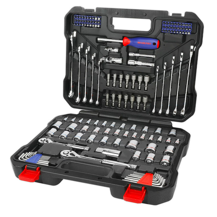 Bộ dụng cụ cơ khí tổng hợp 145 món Workpro WP003046