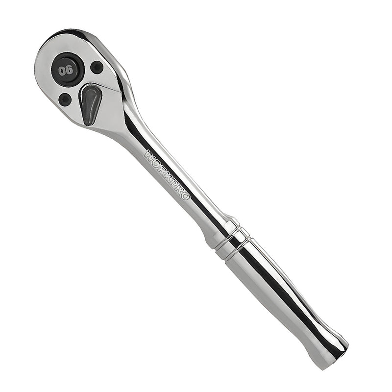 Cần siết tự động gắn đầu tuýp, vật liệu thép chrome, có lẫy gạt đảo chiều Workpro