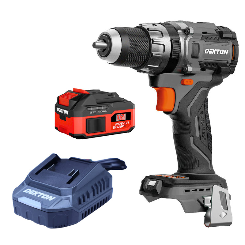 Máy khoan động lực dùng pin 21V Dekton M21-KB1385PRO, lực siết 85Nm, đầu kẹp 13mm