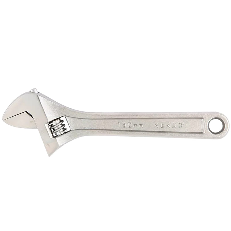 Mỏ lết có điều chỉnh hạng nặng Kendo, kích thước 150mm - 300mm (6 inch - 12 inch), khả năng mở ngàm tối đa từ 19mm - 34mm