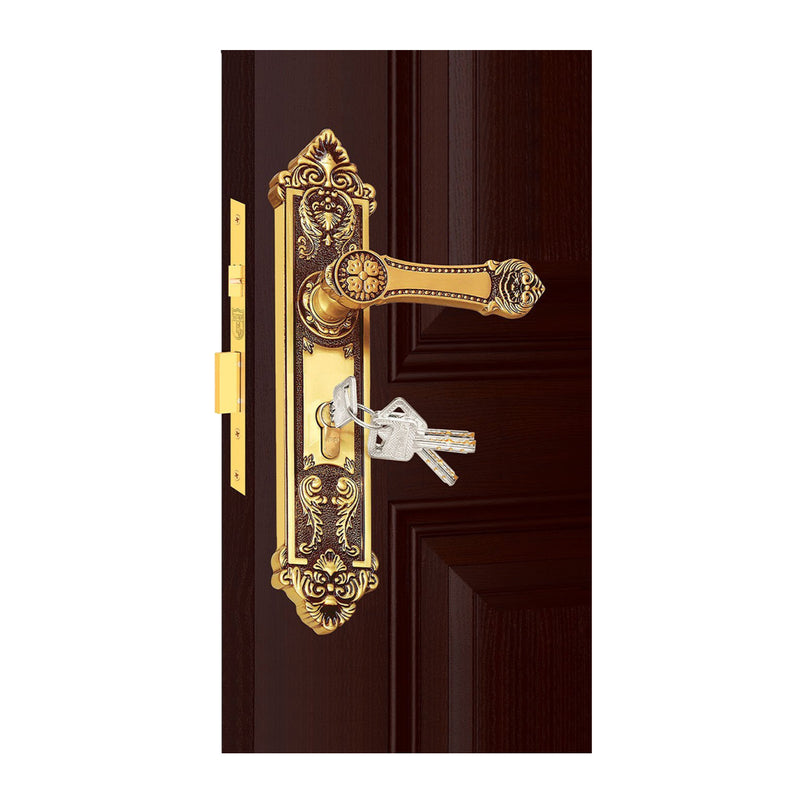 Ổ khóa tay gạt Việt Tiệp 04316 chất liệu bằng đồng với ổ 1 đầu