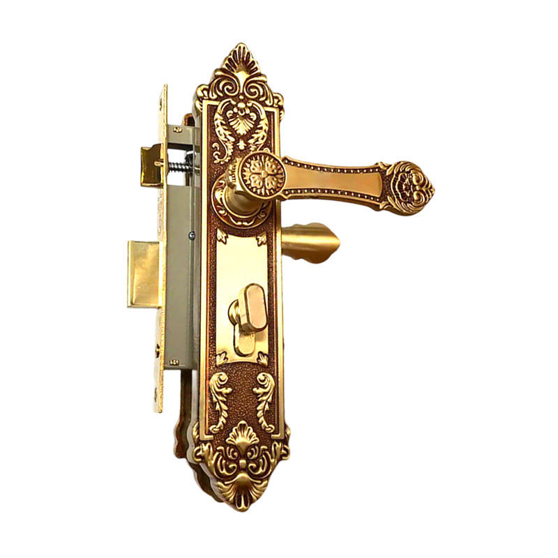 Ổ khóa tay gạt Việt Tiệp 04316 chất liệu bằng đồng với ổ 1 đầu