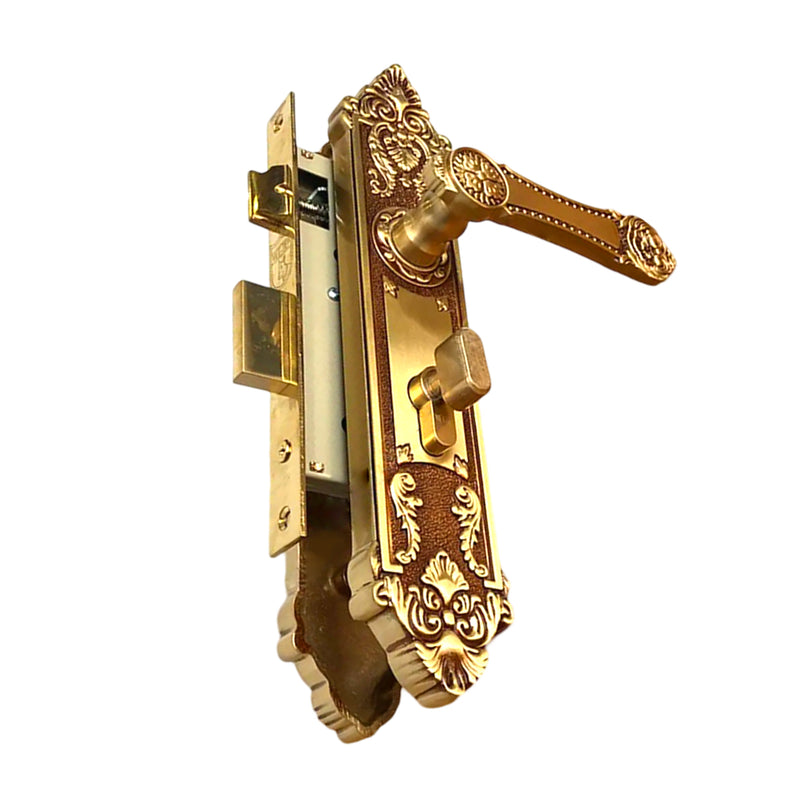 Ổ khóa tay gạt Việt Tiệp 04316 chất liệu bằng đồng với ổ 1 đầu