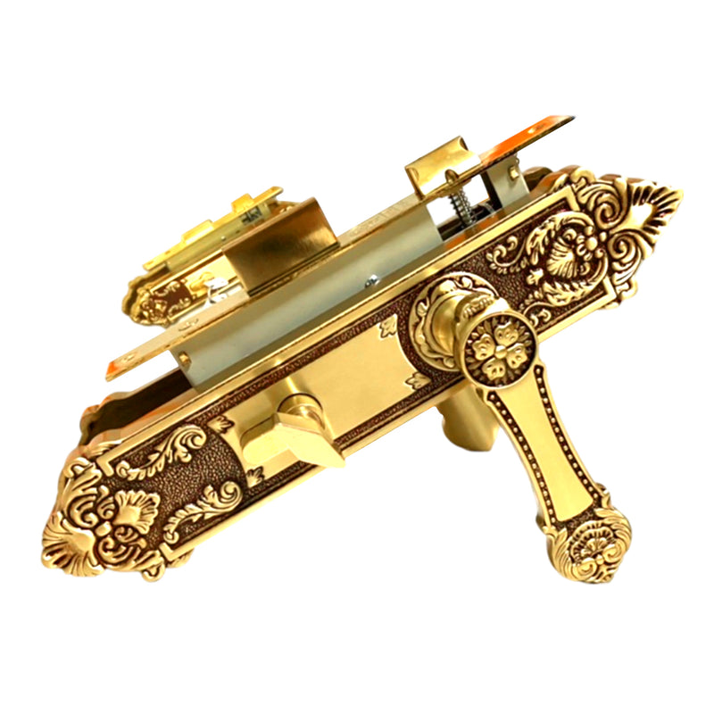 Ổ khóa tay gạt Việt Tiệp 04316 chất liệu bằng đồng với ổ 1 đầu