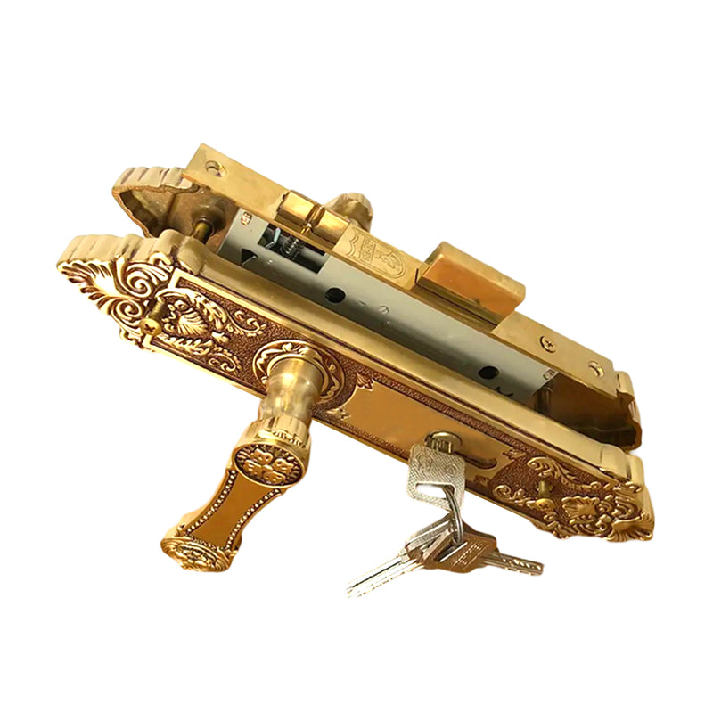 Ổ khóa tay gạt Việt Tiệp 04316 chất liệu bằng đồng với ổ 1 đầu