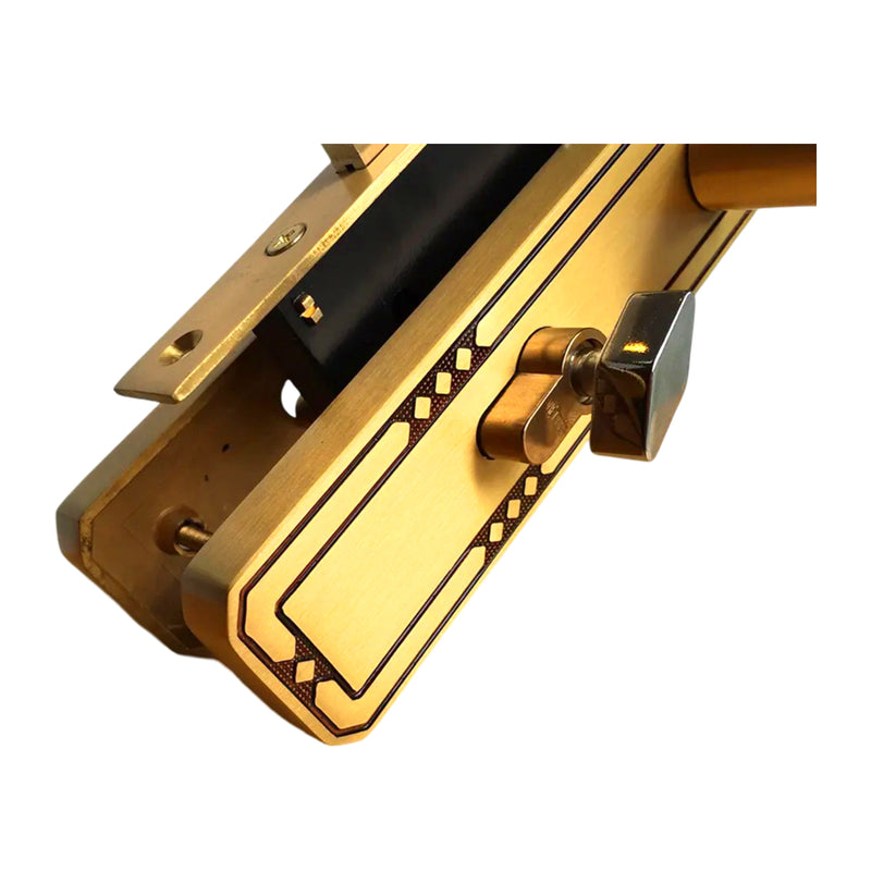 Ổ khóa tay gạt Việt Tiệp 04278 chất liệu bằng đồng với ổ 1 đầu