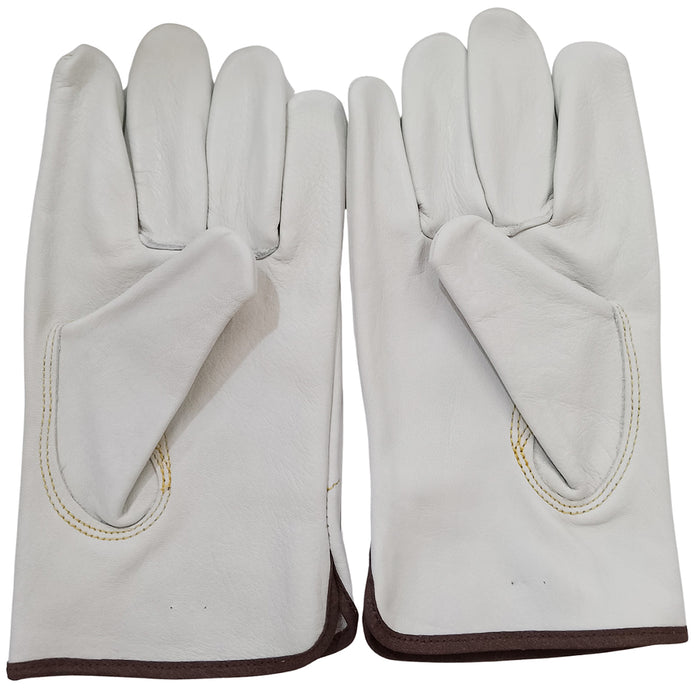 Găng tay bảo hộ vải da Wadfow WLG1001, kích thước 9.5 inch