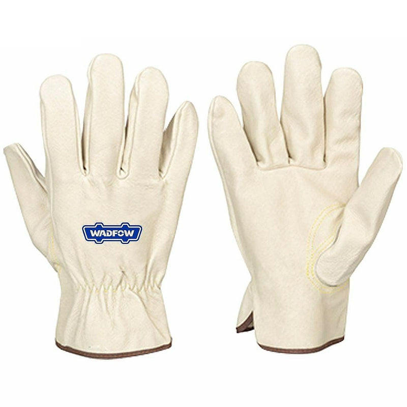 Găng tay bảo hộ vải da Wadfow WLG1001, kích thước 9.5 inch