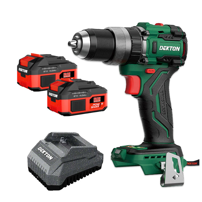 Máy khoan động lực dùng pin 21V Dekton M21-KB1368PRO, lực siết 68Nm, đầu cặp 10mm