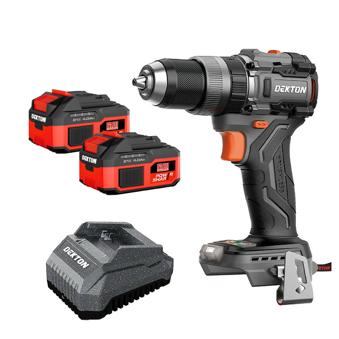 Máy khoan động lực dùng pin 21V Dekton M21-KB1368PRO, lực siết 68Nm, đầu cặp 10mm