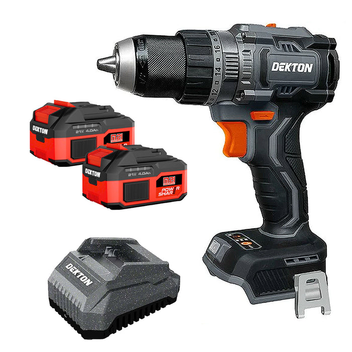 Máy khoan động lực dùng pin 21V Dekton M21-ID1390CP, lực siết 90Nm, đầu kẹp 13mm