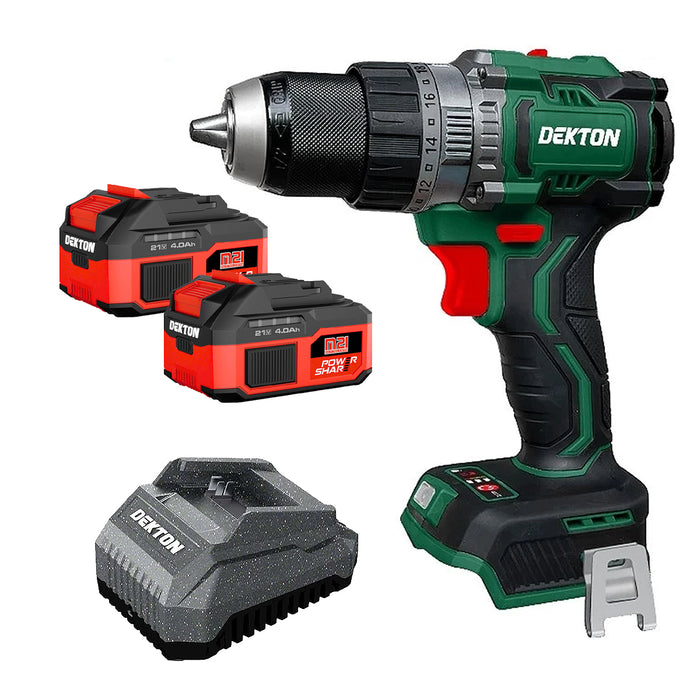 Máy khoan động lực dùng pin 21V Dekton M21-ID1390CP, lực siết 90Nm, đầu kẹp 13mm