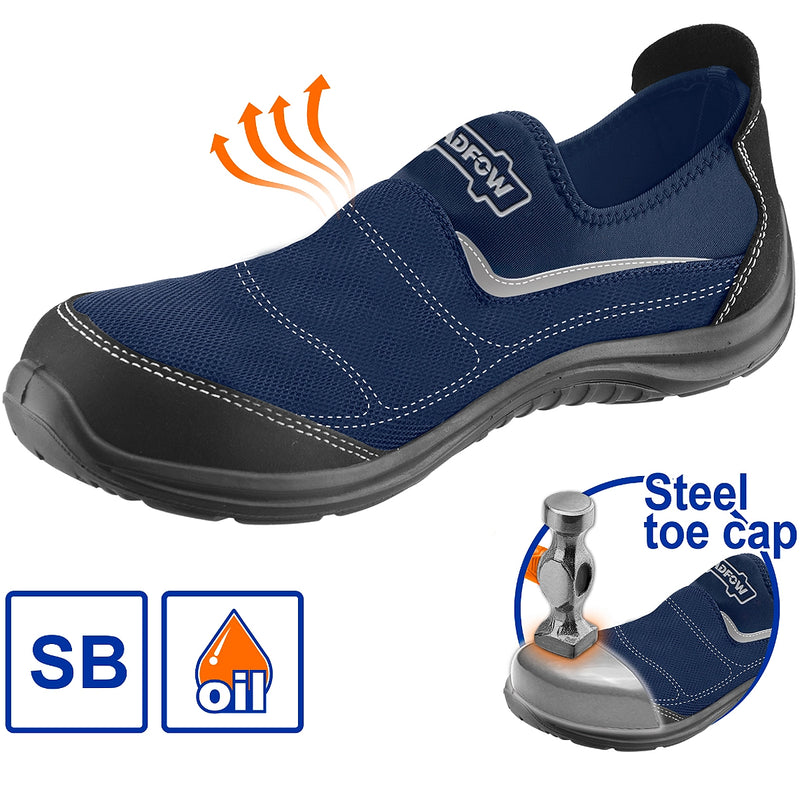 Giày bảo hộ mũi thép Wadfow, kích thước từ 39 - 46, cấp độ an toàn SB