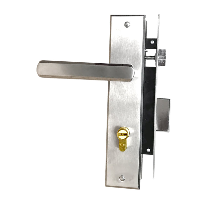 Ổ khóa tay gạt Việt Tiệp 04824 chất liệu bằng inox 304 với ổ 2 đầu