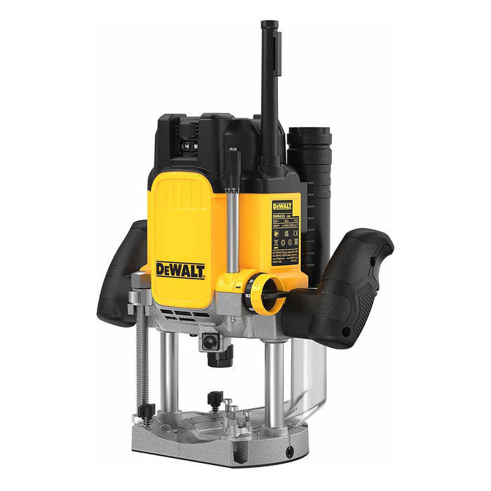 Máy phay Dewalt DWE625KT-QS chấu bóp 1/2 inch, đường kính dao cắt 50mm, công suất 2300W