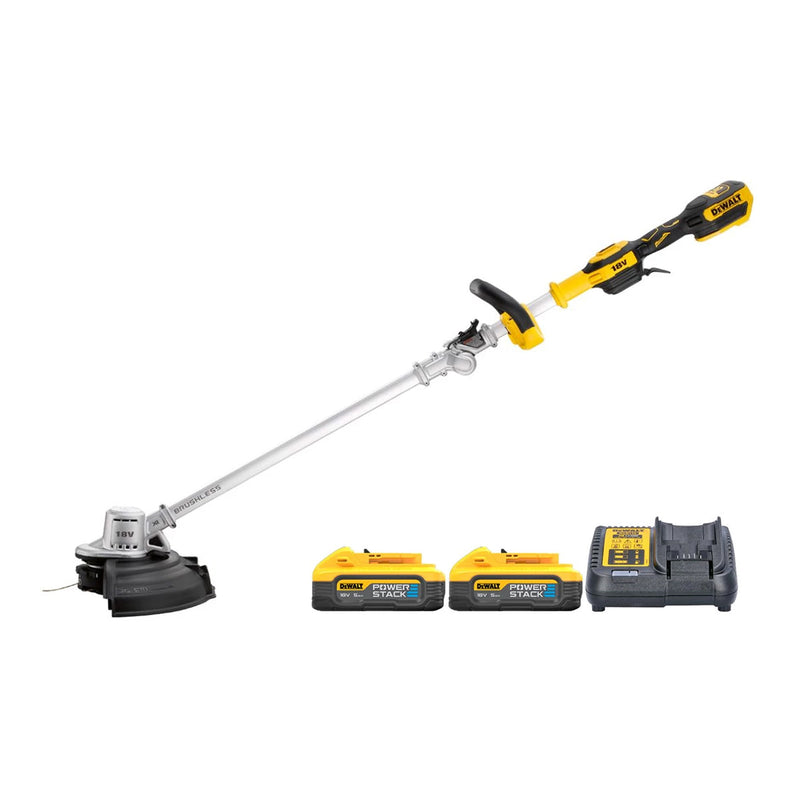 Máy cắt cỏ Dewalt DCMST561 chiều rộng cắt 36cm, dùng Pin 20Vmax, có thể gập lại