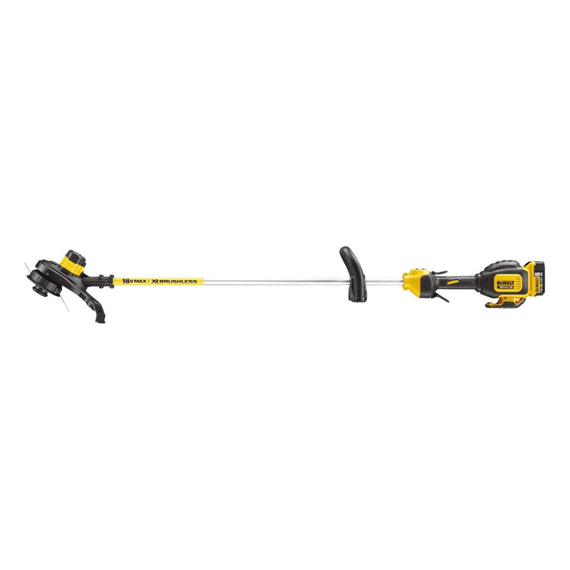 Máy cắt cỏ Dewalt DCMST561 chiều rộng cắt 36cm, dùng Pin 20Vmax, có thể gập lại