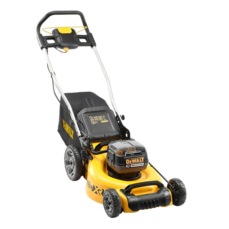 Máy cắt cỏ xe đẩy sân vườn Dewalt DCMW564 chiều rộng cắt 48cm, dùng Pin 20Vmax