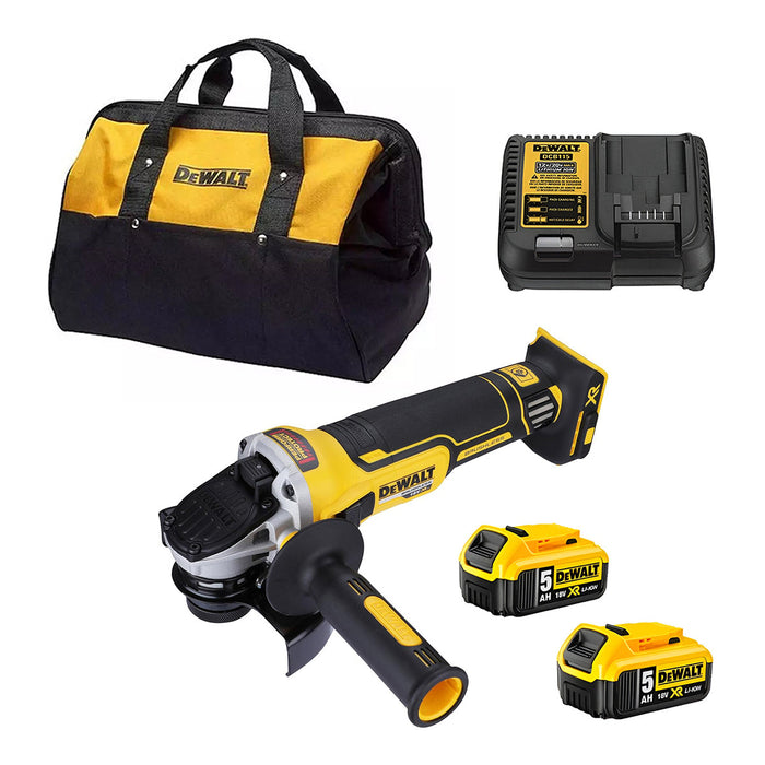 Máy mài góc Dewalt DCG405FN-KR, dùng Pin 20Vmax, đường kính đĩa 125mm