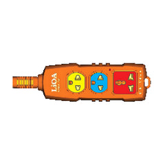 Phiên bản LIOA 3P-3M/2-15A: tải 15A, công suất 3300W, dây dài 3m, dây 2 lõi, tiết diện 1,5mm²