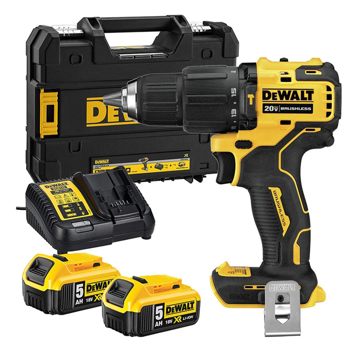 Máy khoan động lực có búa Dewalt DCD709P2 dùng Pin 20Vmax