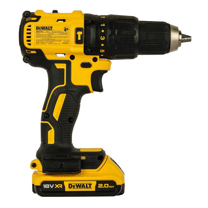 Máy khoan Dewalt DCD7781D2-B1 động cơ không chổi than, dùng Pin 20V