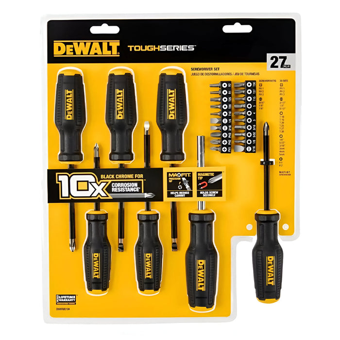 Bộ tua vít Dewalt DWHT65104 gồm 27 chi tiết