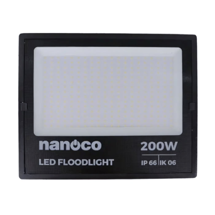 Đèn pha Led NANOCO NLFM20 công suất 200W/220V, quang thông từ 17.000 lumen đến 18.000 lumen