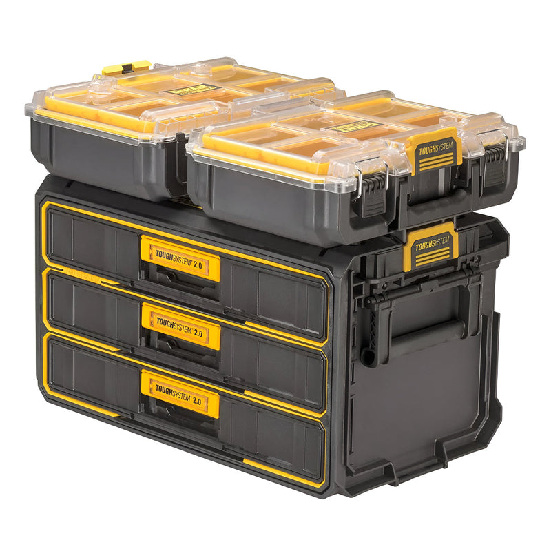 Hộp dụng cụ (nhựa) 3 ngăn Toughsystem Dewalt DWST08330-1