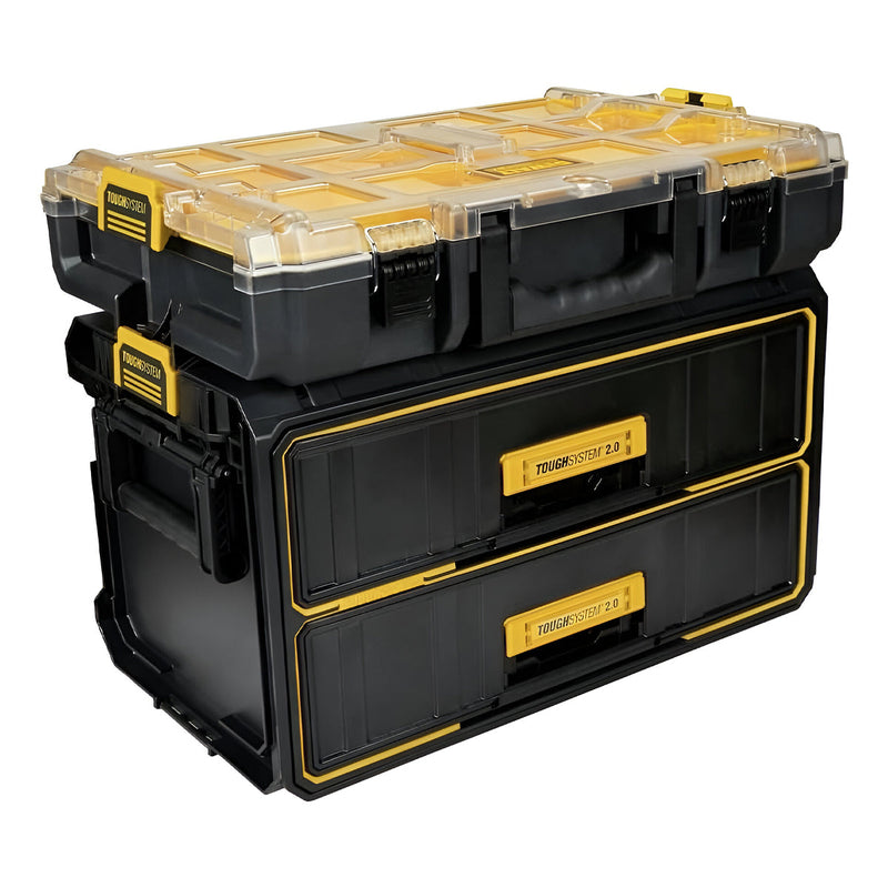 Hộp dụng cụ (nhựa) 10 ngăn Toughsystem 2.0 Dewalt DWST08040