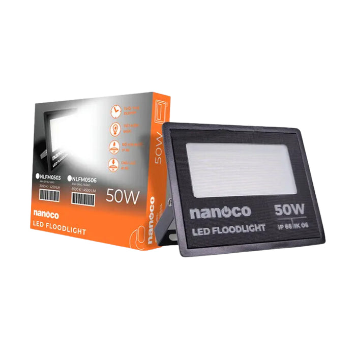 Đèn pha Led NANOCO công suất từ 10W - 200W, quang thông từ 700 lumen - 18.000 lumen