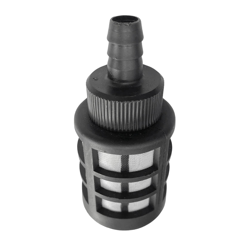 Bầu lọc đầu dây hút nước dùng cho máy xịt rửa, phù hợp cho ống từ 18mm đến 22mm, đường kính đầu nhét ống 12mm