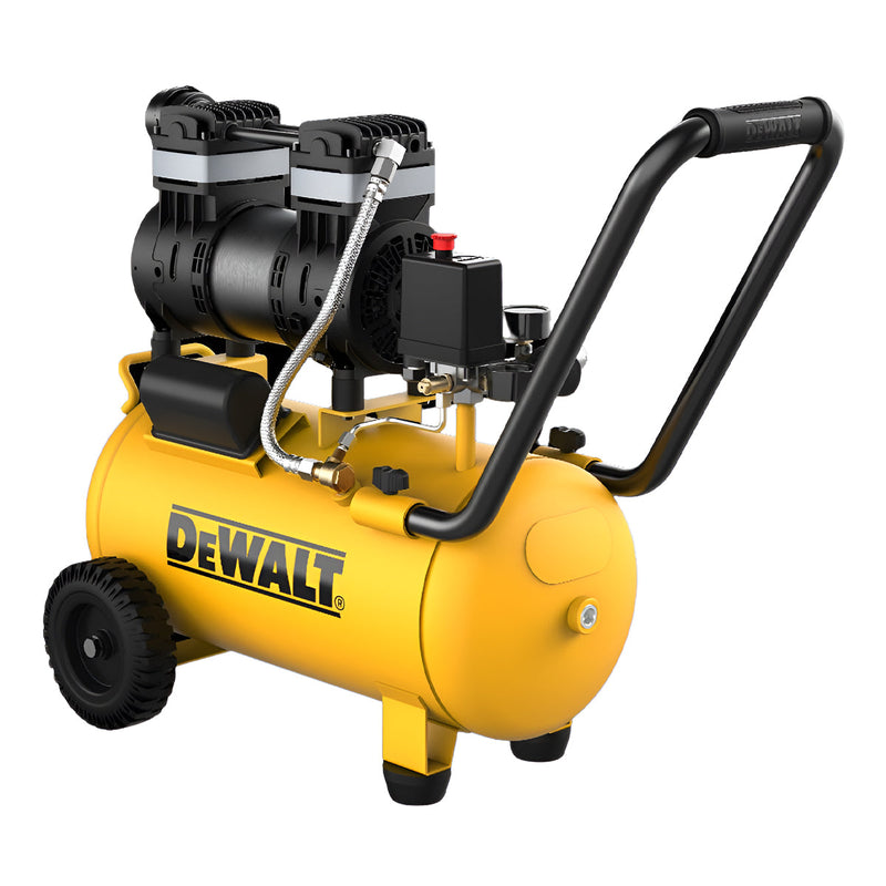Máy nén khí không dầu Dewalt DXCM3302481, áp suất 10 Bar, công suất 1.3Hp, bình chứa 24L