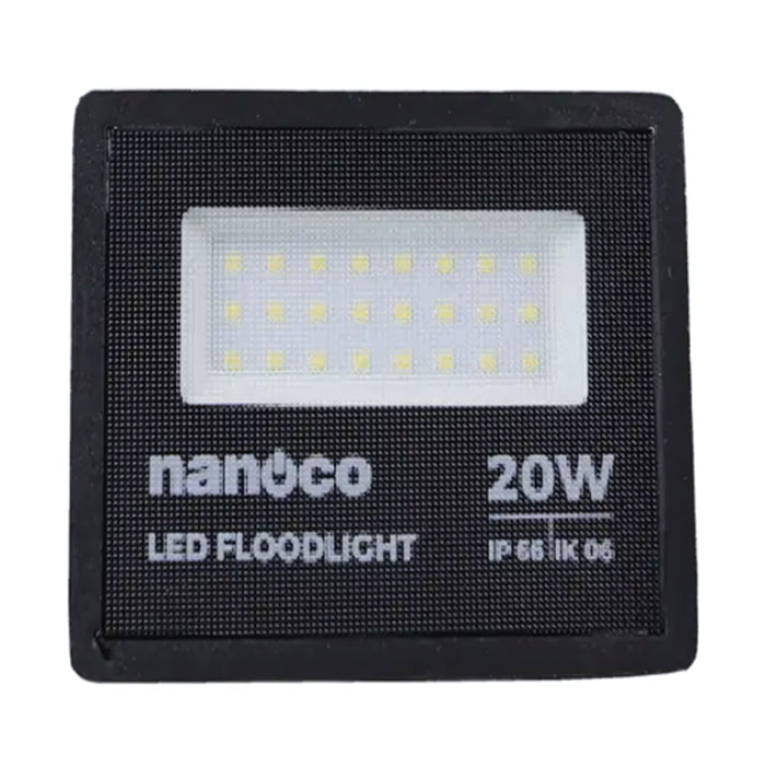 Đèn pha Led NANOCO NLFM02 công suất 20W/220V, quang thông 1.400 lumen