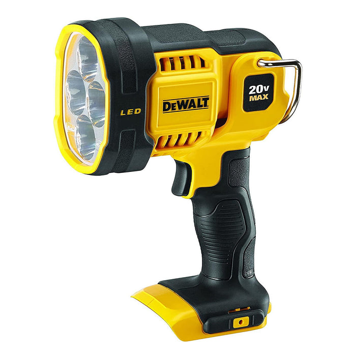 Đèn Led Dewalt DCL043N-KR dùng Pin 20V, độ sáng 500- 1.500LM, có khả năng chống nước (chỉ thân máy, không bao gồm Pin và sạc)