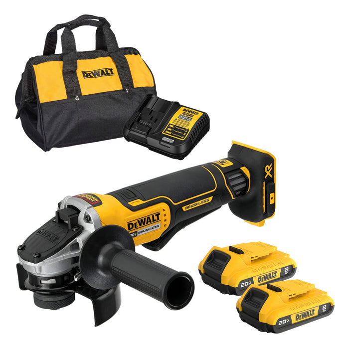 Máy mài góc Dewalt DCG413, dùng Pin 20VMax, đường kính đĩa 115mm, động cơ không chổi than