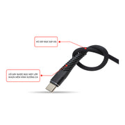 Cận cảnh cổ dây thiết kế hình xương cá chống gãy dập của cáp SOPOKA TC