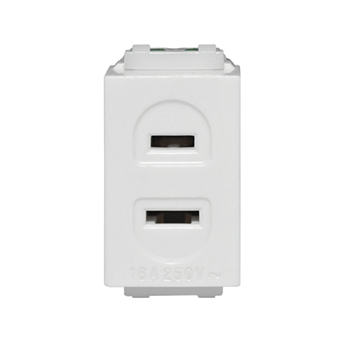 Ổ cắm đơn Panasonic WEG1001SW phích cắm dẹp